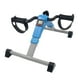 thumbnail image 3 of Mini bicicleta de ejercicio portátil y plegable, ejercitador compacto de pedales para manos y pies, ejercitador de brazos y piernas para gimnasio en Azul, 3 of 9