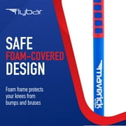 Flybar Maverick Pogo Stick for Kids Ages 5+, 40 to 80 lbs, Outdoor Toys, Outside Toys for Kids, Red/Blue