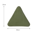 thumbnail image 3 of Taburete Triangular de tela, taburete plegable para acampar, silla de pesca portátil, asiento para acampar, pescar, senderismo, jardinería y playa, 3 of 8
