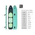 LAFANG 2 PERSON inflatable stand paddle board surf board SUPER TRIP