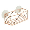 thumbnail image 4 of Kitchen Details Geode Sponge Holder Metal Sink Caddy, 5.9" x 2.7" x 2.4", Copper, 4 of 5