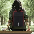 thumbnail image 6 of Colcolo Laptop Backpack Comfortable Handle College Bookbag for Fishing Travel Office Red, 6 of 8