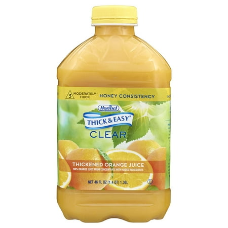 Thick & Easy Thickened Beverage Orange 46 oz. Bottle Thick & Easy Thickened Beverage Orange 46 oz. Bottle