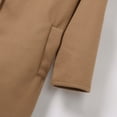 thumbnail image 5 of Women's Trench Coat Elegant Plain Warm Transition Coat Winter Jacket Long Sleeve Autumn Winter Women's Jacket Lapel Coat Womens Casual Coats And Jackets Ll Womens Casual Anorak Jacket Casual Women, 5 of 8