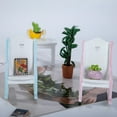 thumbnail image 2 of Koszal Dollhouse Rocking Chair Simulation Accessories Wooden Mini 1/12 Scale Rocking Chair Model for Role Play, 2 of 8