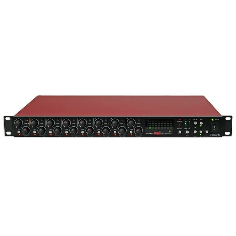 Focusrite Scarlett OctoPre Dynamic 8-Channel ADAT Microphone