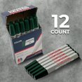 thumbnail image 2 of Crayones para madera Lucky Art verdes, paquete de 12, resistentes, 2 of 7