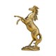 thumbnail image 2 of Caballo de resina Esculturas creativas Estatua de animal impermeable para la habitación del hogar (Oro) Likrtyny Libre de BPA, 2 of 9