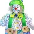 thumbnail image 7 of Misright Ceramic Clown Doll Model Figure Movable Wire Frame Body Halloween Decoration, 7 of 7