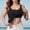 Black, variant on HonetMatter Summer Tops for Women, Built In Bra Tank Top, Racerback Camisole for Workout and Daily Wear, Comfortable Sleeveless Top, Pink, Size M