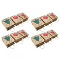 thumbnail image 4 of 12Pcs Presents Wrapping Bag, Practical Kraft Paper Bag, DIY Scratch Packaging For Shopping, 4 of 8