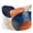 Blue, variant on Navy Blue Burnt Orange Large Tapestry for Bedroom Wall Hanging Tapestry, Abstract Modern Geometric Ceiling Backdrop Tapestries Poster Blanket Wall Decor for Teens Room Living Room Dorm 85" x 90"