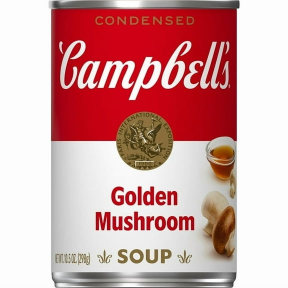 Campbell's Condensed Golden Mushroom Soup 10.5 oz Can (Pack of 3)