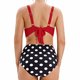 thumbnail image 3 of Tamaño Más Bikini sin Espalda Encaje de Cintura Alta Dos Piezas, Impresión Sexy Bikini Conjunto para las Mujeres, Traje de Baño de Moda, 3 of 7
