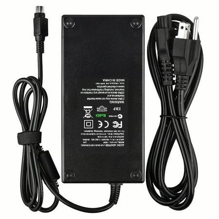 K-MAINS AC Adapter Charger Replacement for Toshiba Qosmio X505-Q888 PQX33U-04801R Power Supply Cord