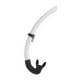 thumbnail image 4 of Buceo Dry Snorkels Tubo de Respiración con Hebilla Válvula de Purga Boquilla de Silicona para Mujeres Hombres , Blanco DYNWAVEMX Buceo Nadar Esnórquel húmedo, 4 of 7