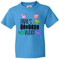 thumbnail image 3 of Inktastic Papa's Fishing Buddy with Colorful Fish Youth T-Shirt, 3 of 5