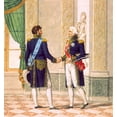 thumbnail image 2 of Vernet, Carle 26x27 Black Ornate Wood Framed with Double Matting Museum Art Print Titled - French Army, Officiers Generaux, 2 of 4