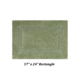thumbnail image 3 of Better Trends Premium 3 Piece Bathroom Rug Set 100% Cotton, Extra Soft Tufted Bath Mat, Water Absorbent & Reversible Mat, Sage Lux Collection, 3 of 7