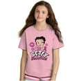 thumbnail image 3 of Breast Cancer Betty Wears Pink Ribbon Girls Kids T Shirt Tees Teen Brisco Brands L, 3 of 5