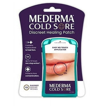 Mederma Cold Sore Discreet Healing Patch, 12 Hour Protection, 15 Count