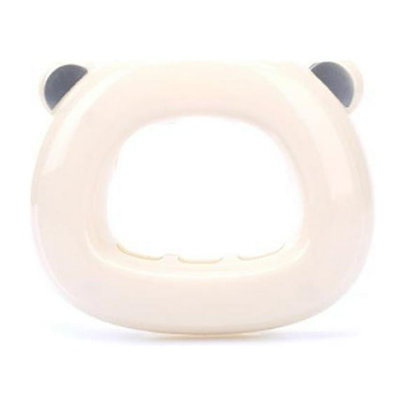 Adorable Cartoon Bear Toothbrush Suction Holder Home Bathroom Tooth Brush Rack(Beige)