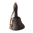 thumbnail image 4 of Runquan Vintage Hand Bell Decorative Distressed Wedding Bell for Classroom Bar Alarm, 4 of 8