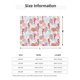thumbnail image 5 of Fotbe Tropical Corals Seahorse Manta de Franela con Estampado, Manta Ultrasuave para Cama, Sofá, Auto, Hipoalergénica y Antibolitas-80"x60", 5 of 6