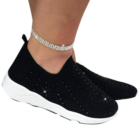 

Women s Mesh Walking Shoes Womens Casual Walking Sneakers Lightweight Breathable Lightweight Fashion Sock Sneakers 38 Pale Pinkish Gray