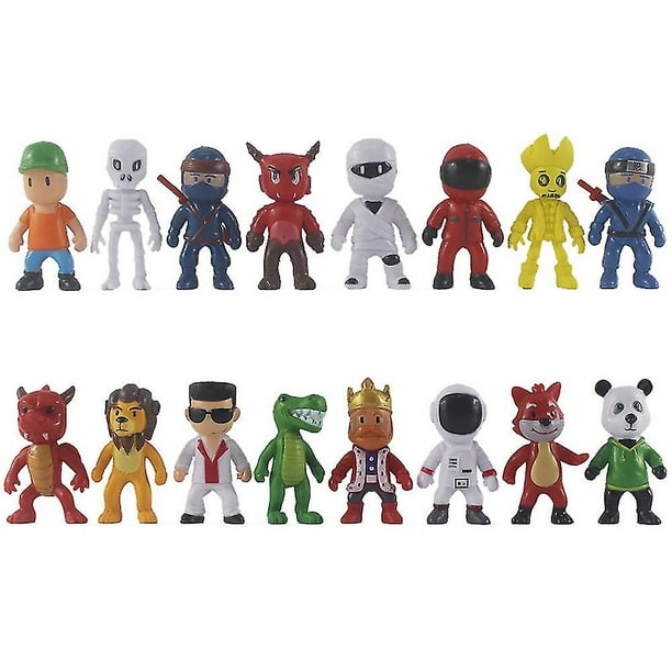 16pcs Stumble Guys Action Figure Set Boys Girls Kids Game Fans Gifts Toys  Minifigurines 