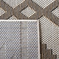 thumbnail image 5 of SAFAVIEH Global Caitriona Diamond Indoor/Outdoor Area Rug, Beige/Dark Beig, 8' x 10', 5 of 10