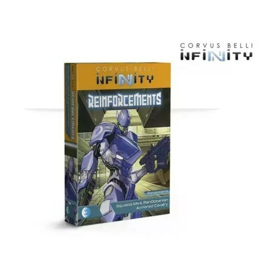 Corvus Belli Reinforcements - Squalos Mk-II, PanOceanian Armored Cavalry New