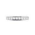 thumbnail image 2 of FB Jewels 14kt White Gold Womens Round Diamond Wedding Channel Set Band 1/2 Cttw, 2 of 4