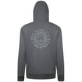 thumbnail image 3 of Men's Levelwear Gray Chicago Cubs Podium Valiant Hoodie, 3 of 3