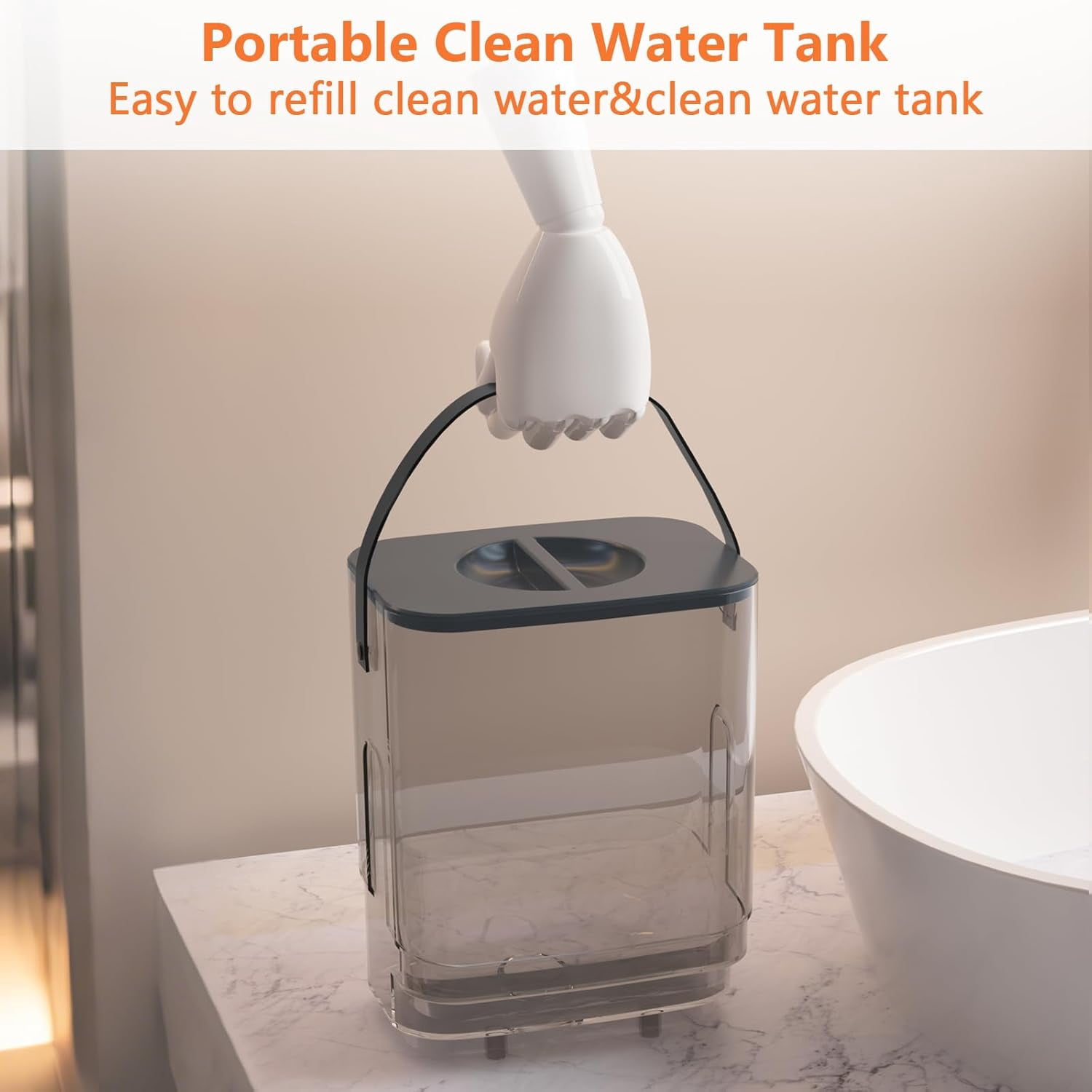Filterless Cat Water Fountain, 3L/102oz Ultra-Quiet Pet Fountain with Separation Design