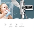 thumbnail image 3 of Water Temperature Meter Monitor LED Display Faucet Shower Thermometer Home Water Flow Temperature Monitor, 3 of 9