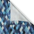 thumbnail image 6 of Ambesonne Colorful Valance & Curtain, Blue Toned Hexagons, 55"x30", Multicolor, 6 of 6
