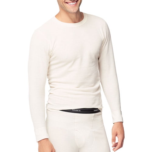Hanes Men's Beefy Thermal Underwear Crew
