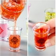 thumbnail image 3 of 24 Pcs Casino Shot Glasses Party Decorations 1.2 Ounce Poker Acrylic Funny Shots Glasses for Casino Themed Party Favors for Las Vegas Adults Poker Game Night Decoration Birthday Supplies, 3 of 3