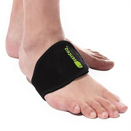 SENTEQ GEL Foot Arch Support One Size. Medical Grade & FDA Approved. (N008)