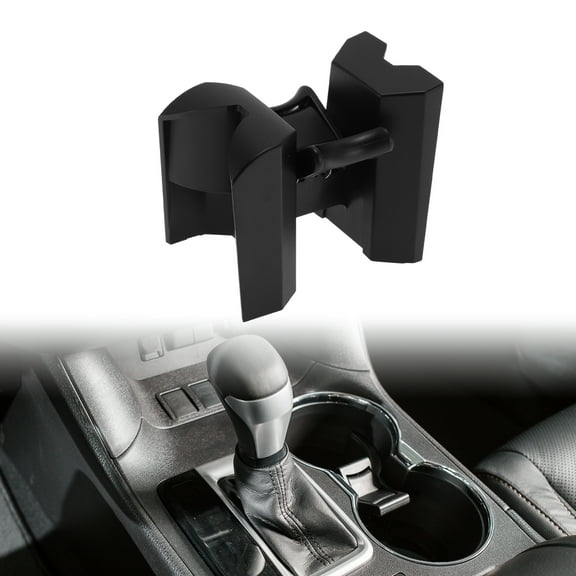 Unique Bargains Cup Holder Divider Insert for Toyota Highlander 2008-2013 No.556180E090/556180E060 Center Console Cup Holder Insert Divider