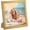 Gold, variant on Wood 9x12 Frame Gold, Ornate Natural 12x9in Poster Picture Frame, Modern Golden 9 x 12inch Gallery Wall Photo Frame with HD Plexiglass, Horizontal Vertical Wall Mounting Display 1pcs