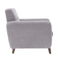 thumbnail image 3 of Elle Decor Natalie Arm Chair in Light Gray, 3 of 7