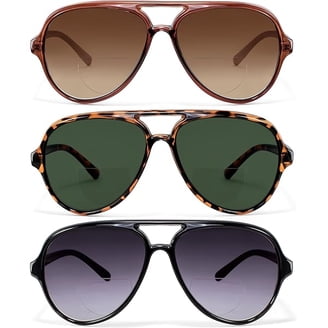 Tangle Free Aviator Sunglasses for Women Men, Polarized  display picture 1