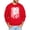 Red Sweatshirt, variant on Distressed Cougars Unisex Sweatshirt for Adults, Teens & Kids School Sports Team Pride Sweater Red Sweatshirt Adult Small