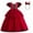 Red, variant on Pejock 5-14 Years Kids Pageant Flower Girl Dress Little Girls Party Wedding Formal Dresses Baby Girls Middle-aged Puff Sleeve Sequin Gauze Dress Princess Dress