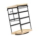 thumbnail image 5 of Organizador de joyas giratorio, expositor para anillos y pulseras. Negro, 5 of 9