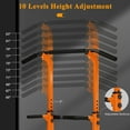 thumbnail image 4 of XiHuaZhaoChen Power Tower Pull Up Dip Station Multi-Function Fitness Equipment for Strength Training Adjustable Height Dip Stand for Home Gym.Orange, 4 of 10
