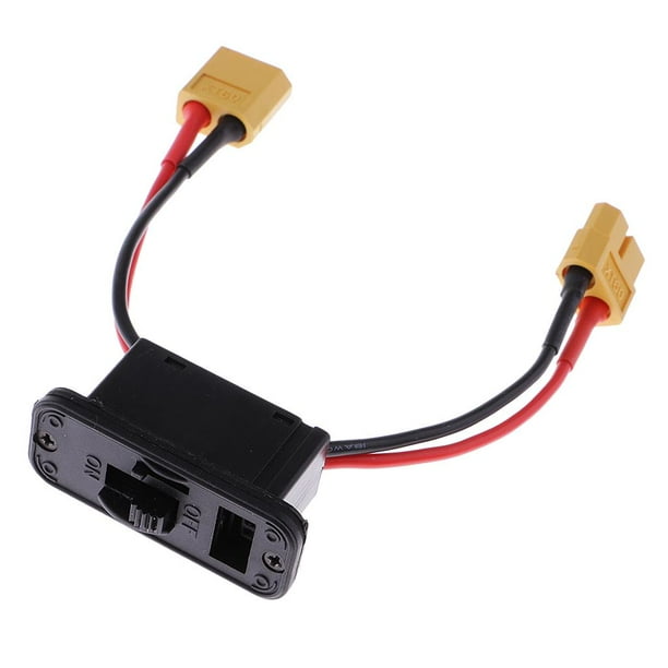 Interruptor De Alta Corriente Y Carga XT60 XT90 Con Conector En T