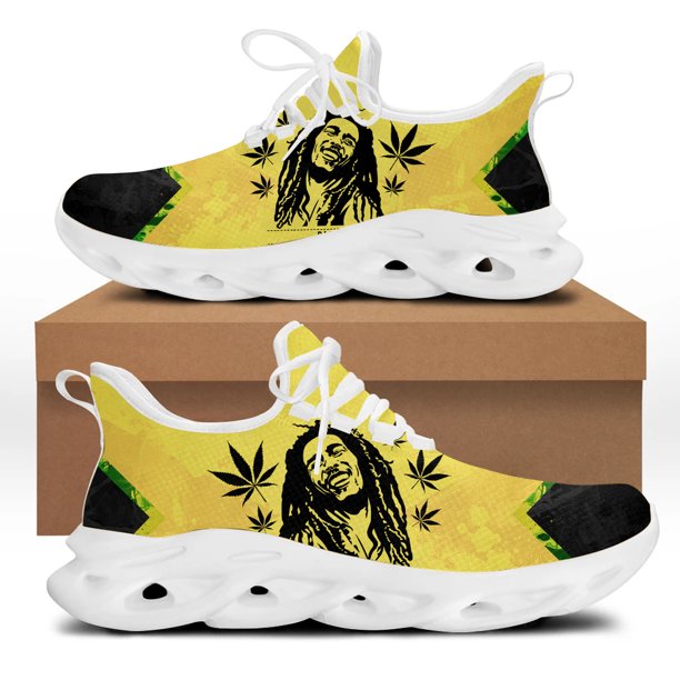 Zapatillas de tenis Jamacia , informales, ligeras, con cordones y amortiguación para mujer.